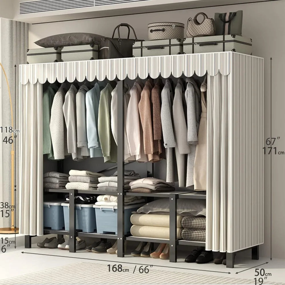 Closet Storage Organizer Wardrobe