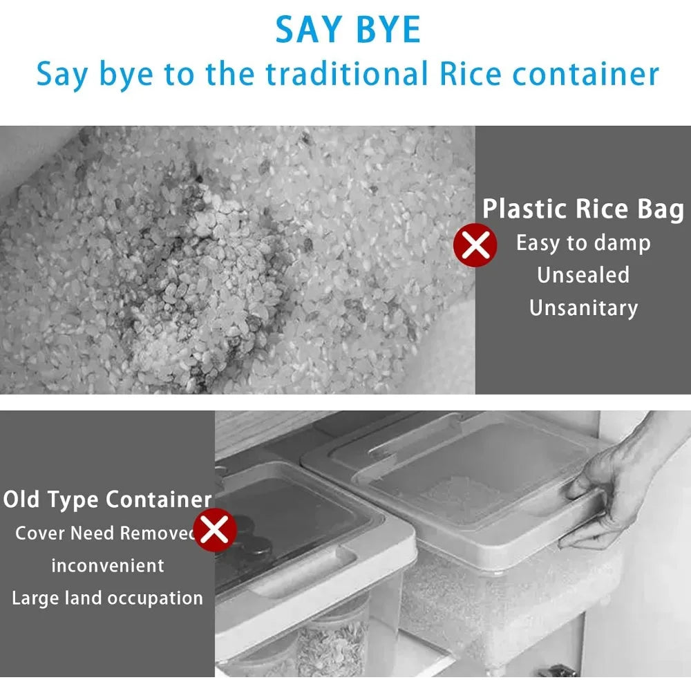 U-miss 25 Lbs Rice Dispenser