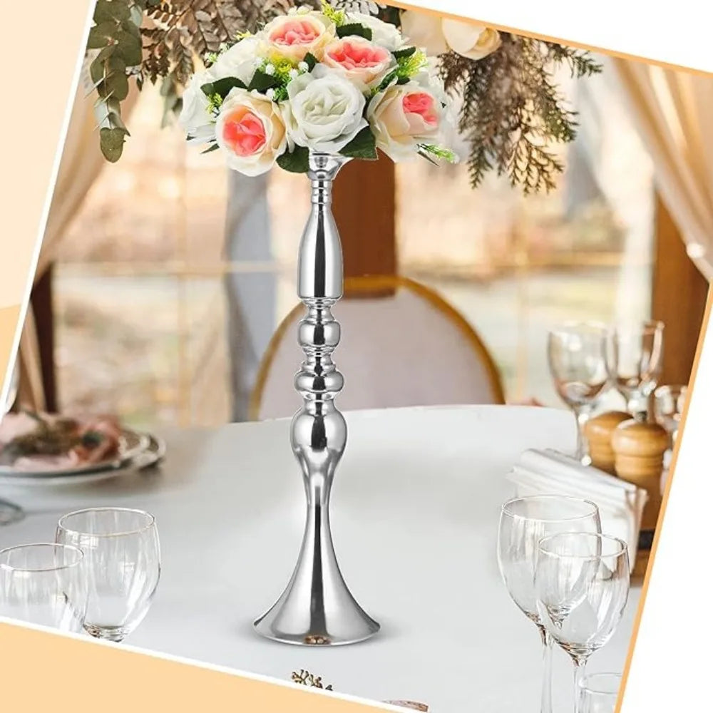 24 Pcs Metal Flower Stand Centerpiece Table Decoration