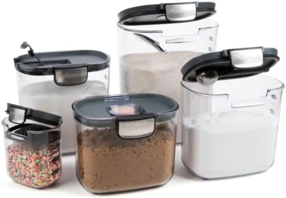 ProKeeper+ 9 Piece Clear Plastic Airtight Food Storage