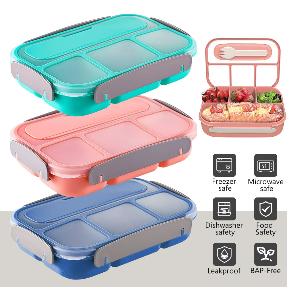 1300ML Microwave Lunch Box Bento Box