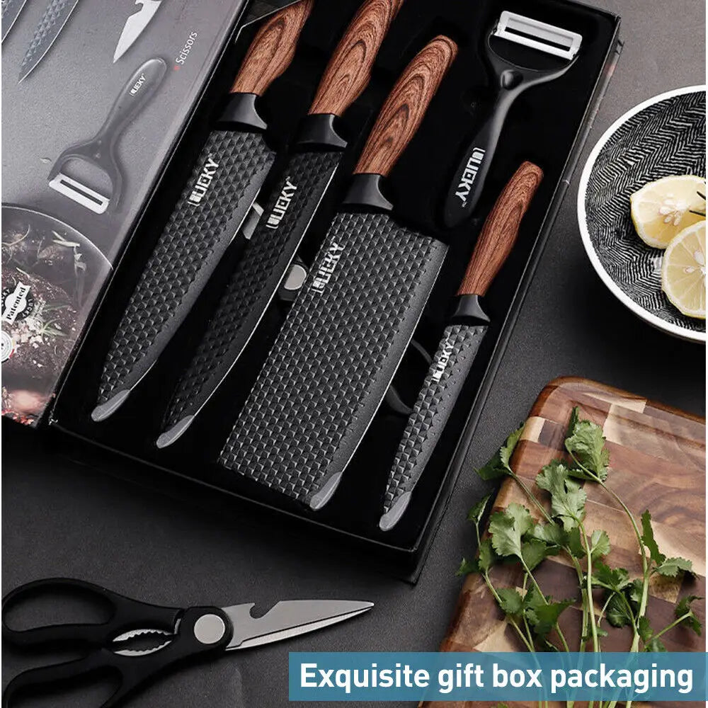 Stainless Steel Kitchen Knives Set Tools