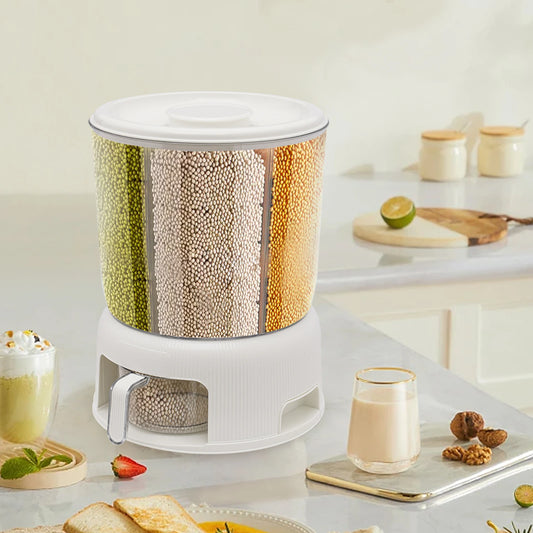 Rice Dispenser Kitchen Storage Container