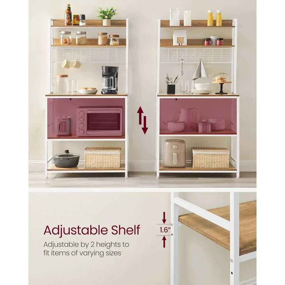 Hooks Kitchen Accessories and Storage Shelf