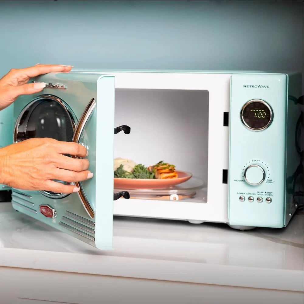 Retro Countertop Microwave Oven