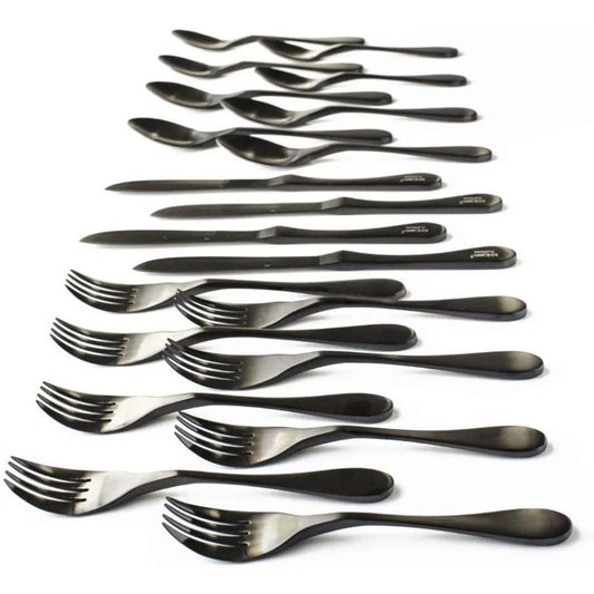 Coated Stainless 20-Piece Set French Tableware Dinnerware