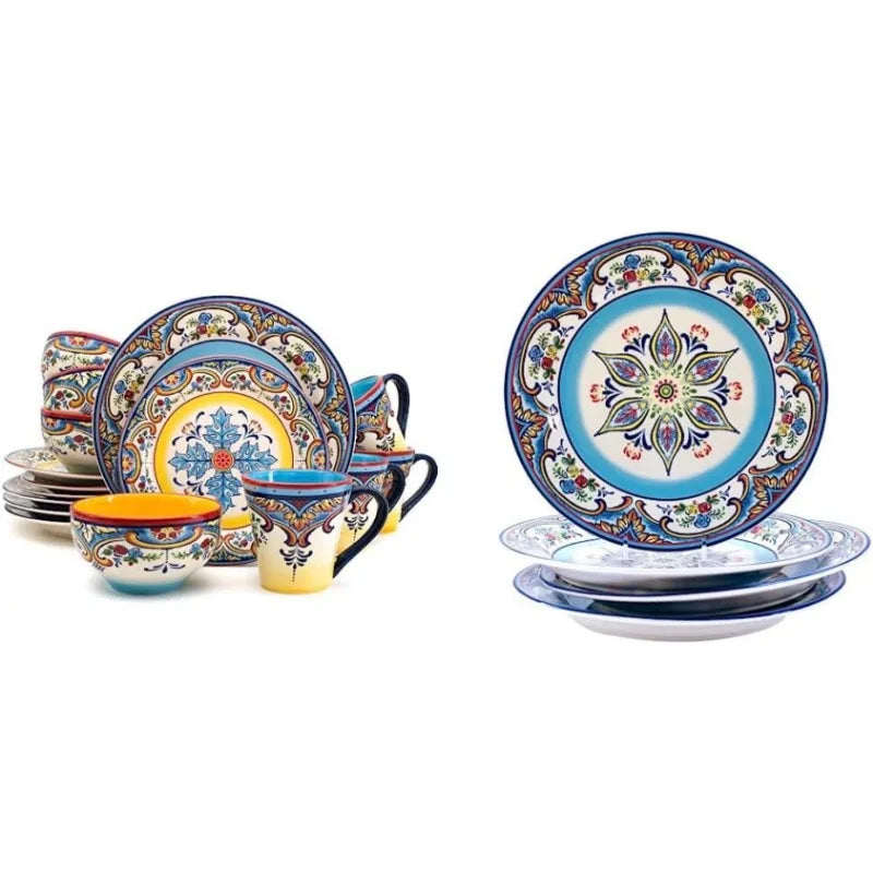 Zanzibar Collection 16 Piece Dinnerware Set