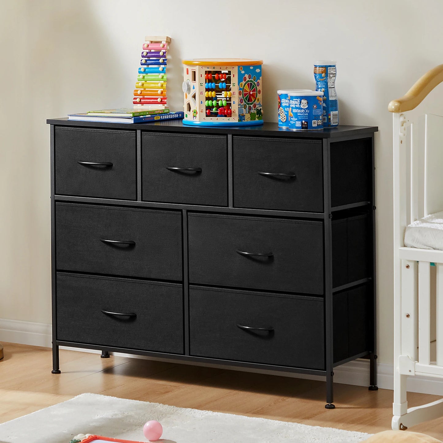 JHK Desser For Bedroom  Fabric Drawers Storage