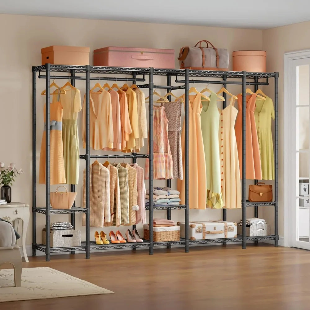 V50i Portable Closet Rack Bedroom Wardrobe