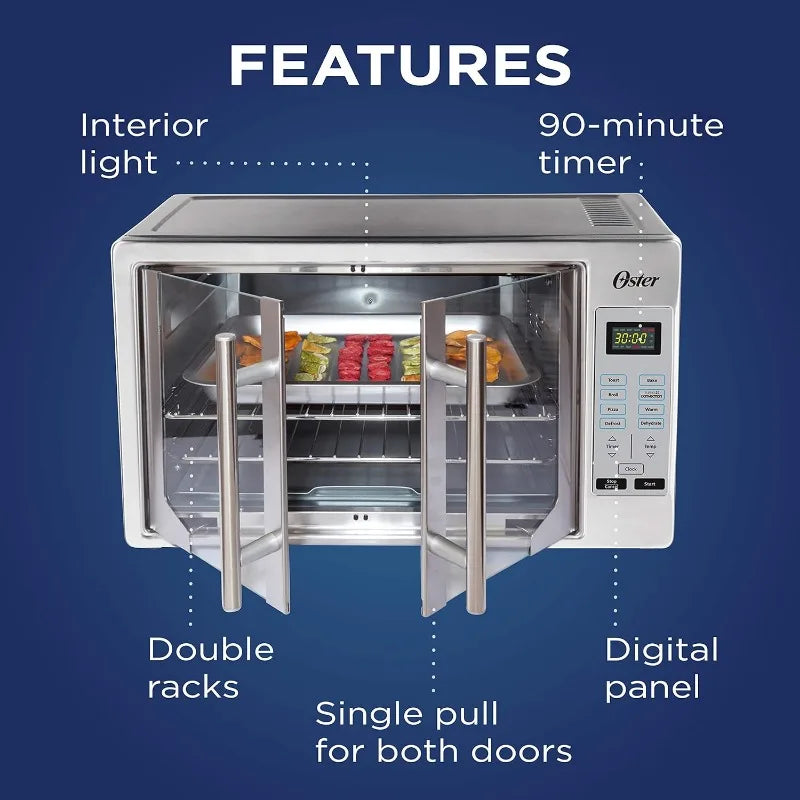 Convection Oven, 8-in-1 Countertop Toaster Oven