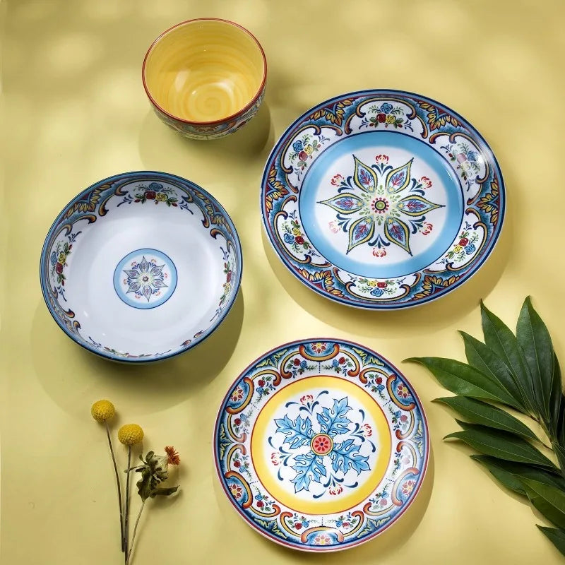 Zanzibar Collection 16 Piece Dinnerware Set