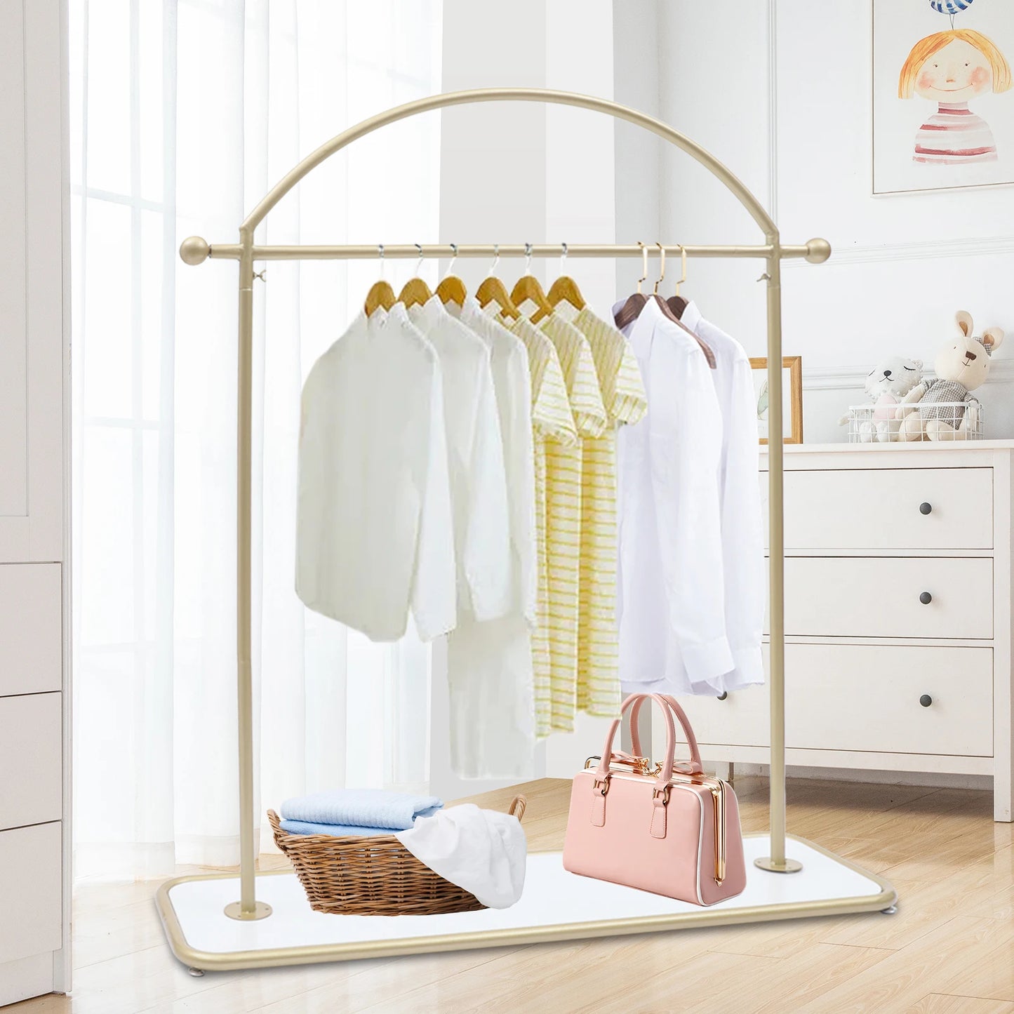 Clothing Rack, Modern Garment Boutique