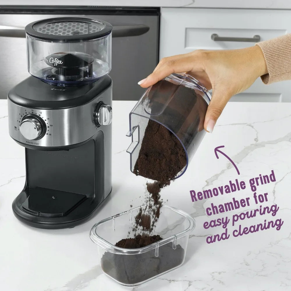 Cafe Grind 18 Cup Automatic Burr Grinder