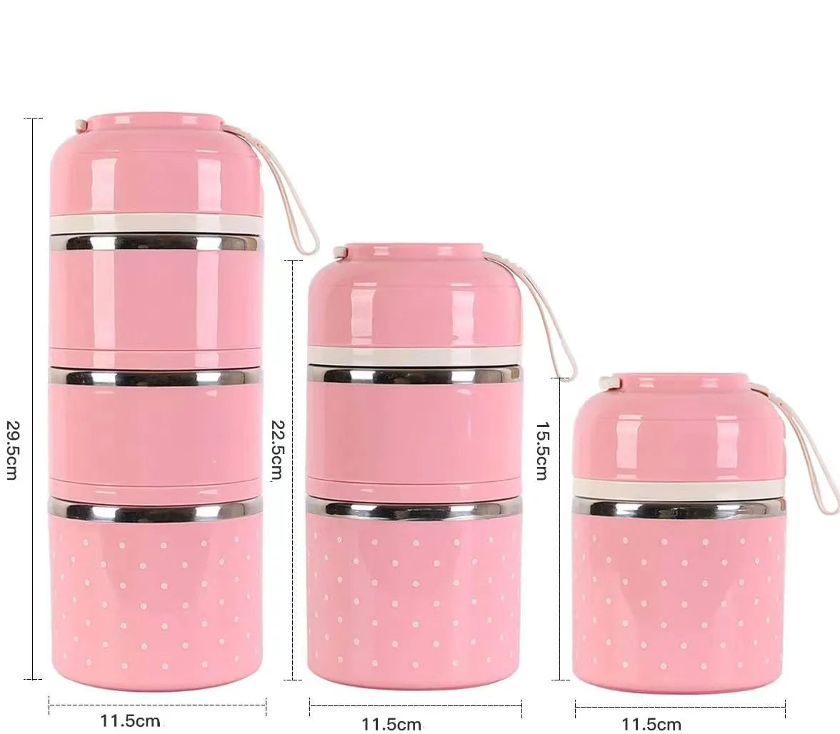 Z40 Portable Thermos Lunch Box Food Container