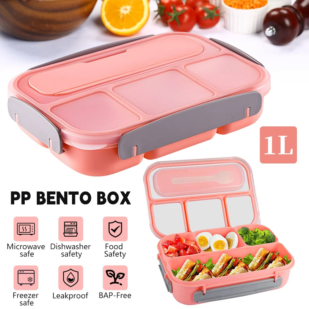 1300ML Microwave Lunch Box Bento Box