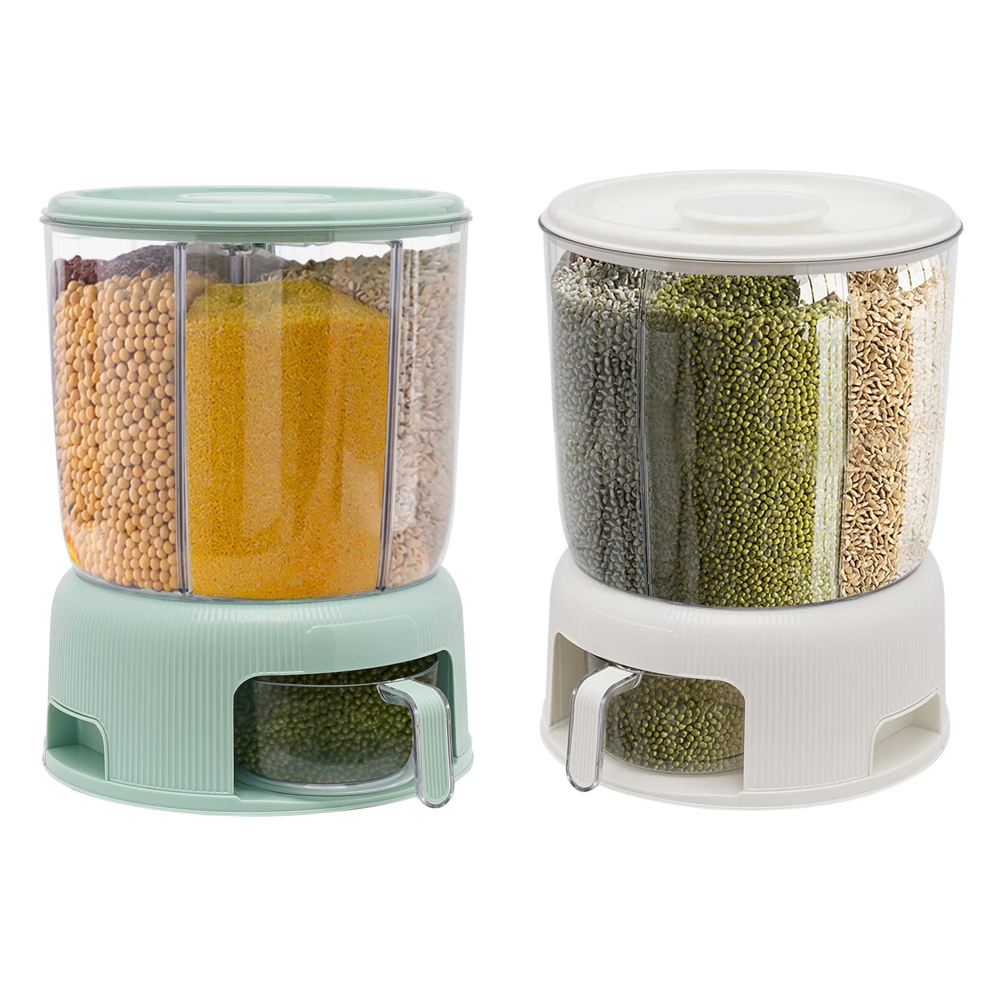 Rice Dispenser Kitchen Storage Container