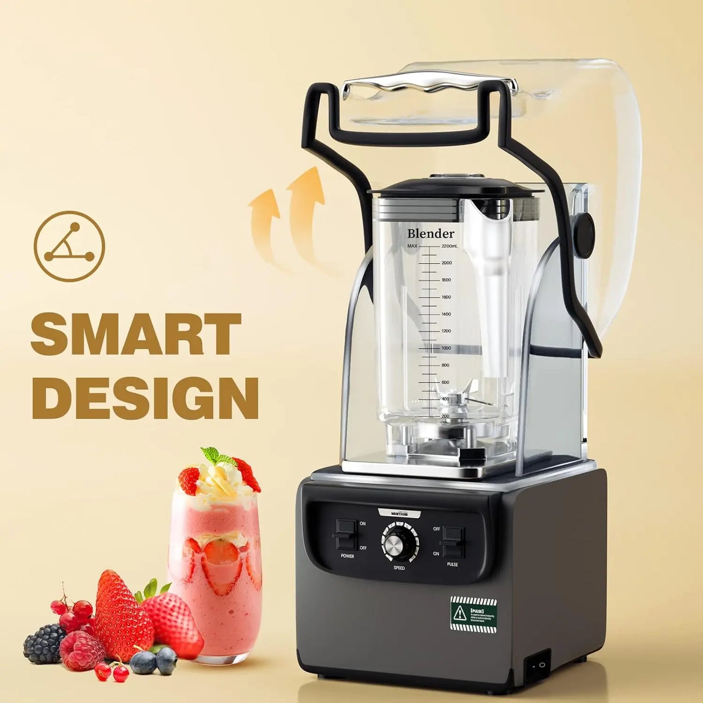 Commercial Quiet Blender for Kitchen