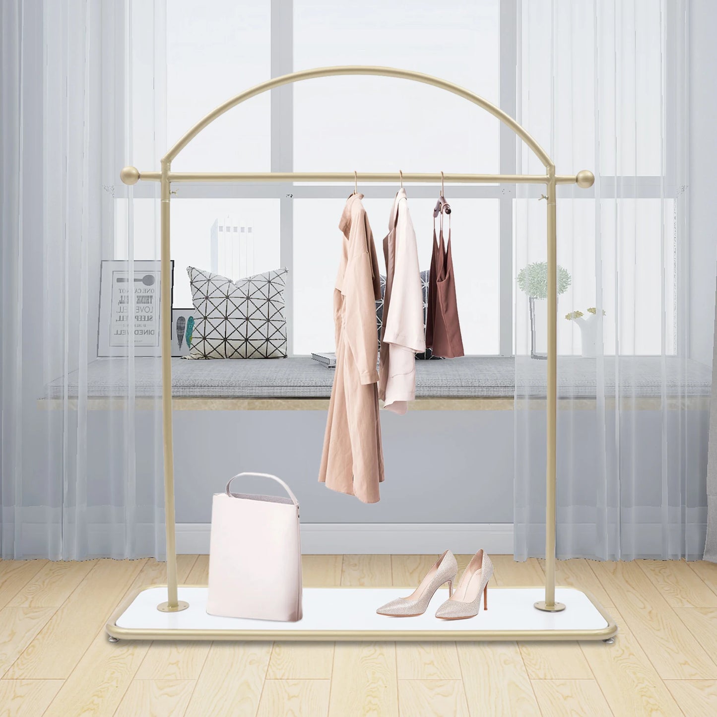 Clothing Rack, Modern Garment Boutique