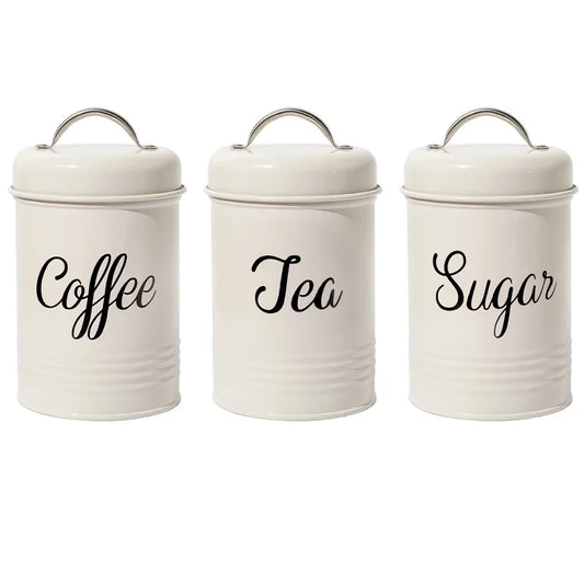 1-3 Pc Tea Coffee Sugar Storage Bottles