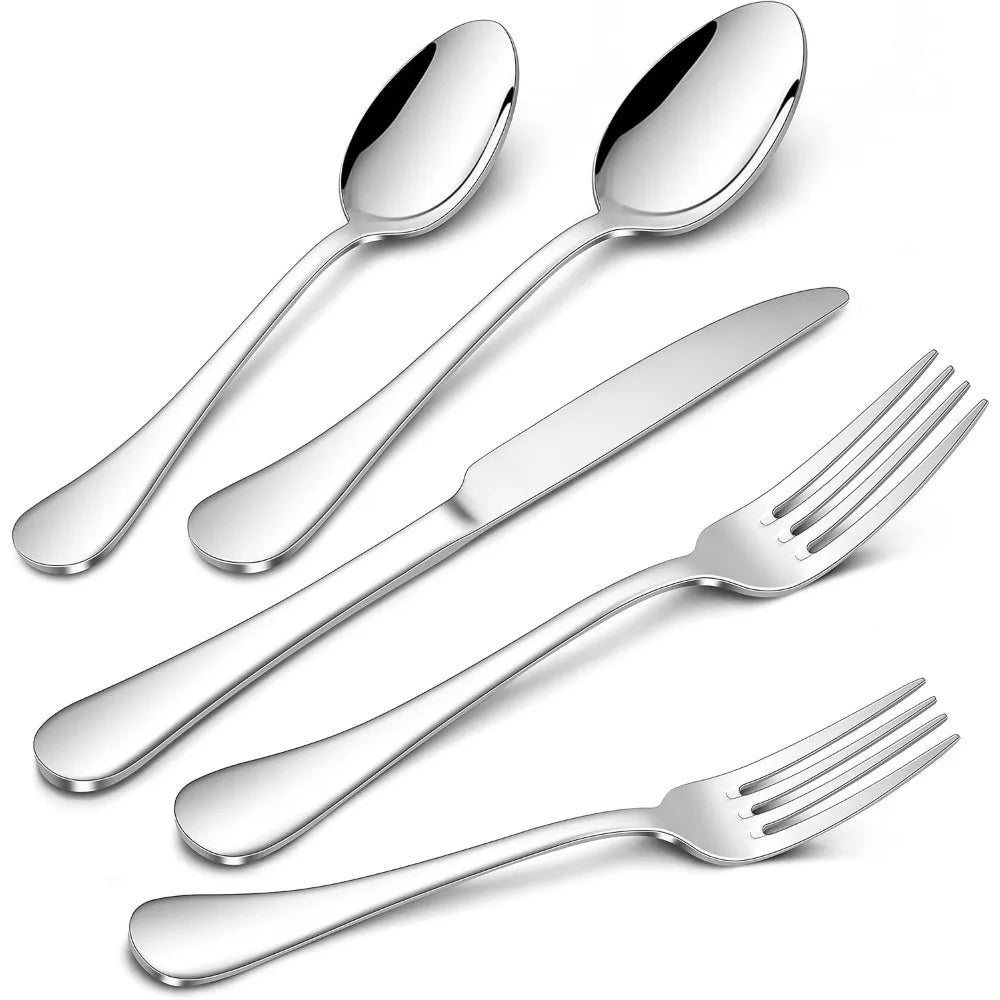 18/10 Stainless Steel Silverware Set