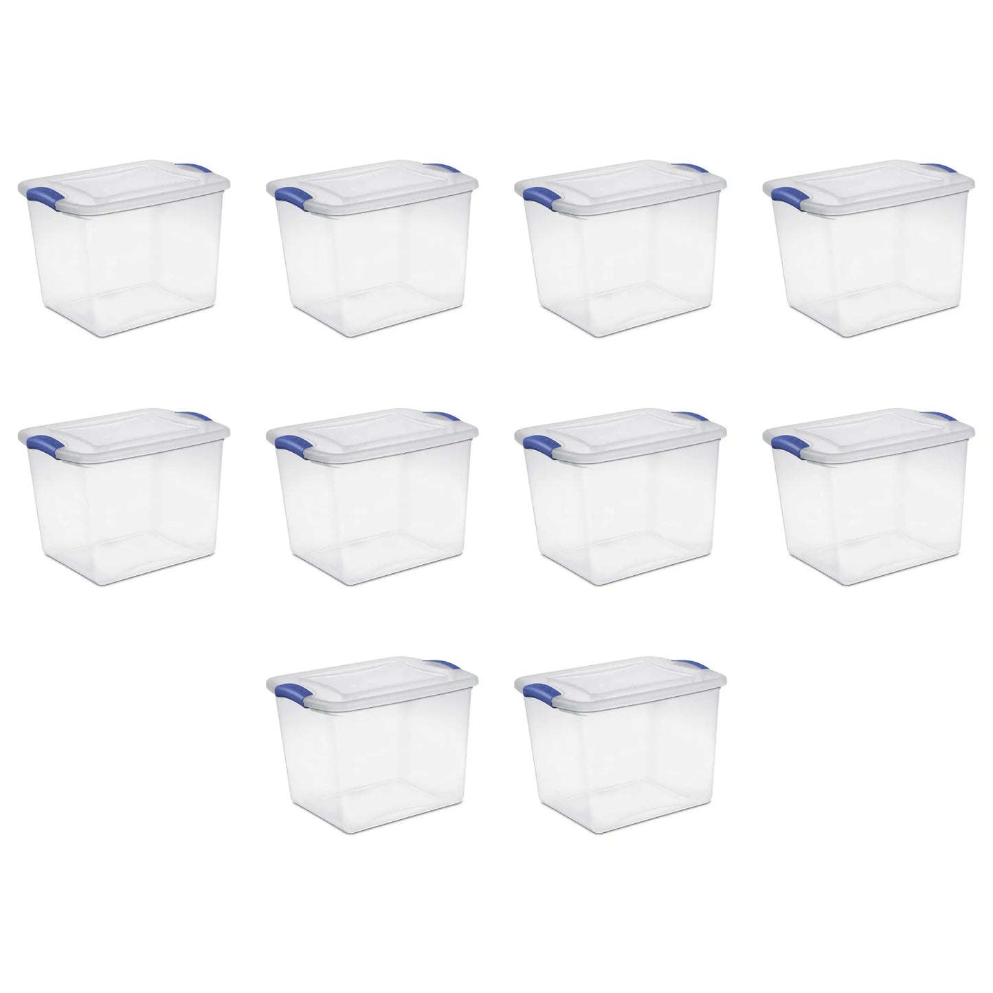 The 27 Qt. Latch Box Plastic, storage containers