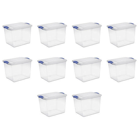 The 27 Qt. Latch Box Plastic, storage containers