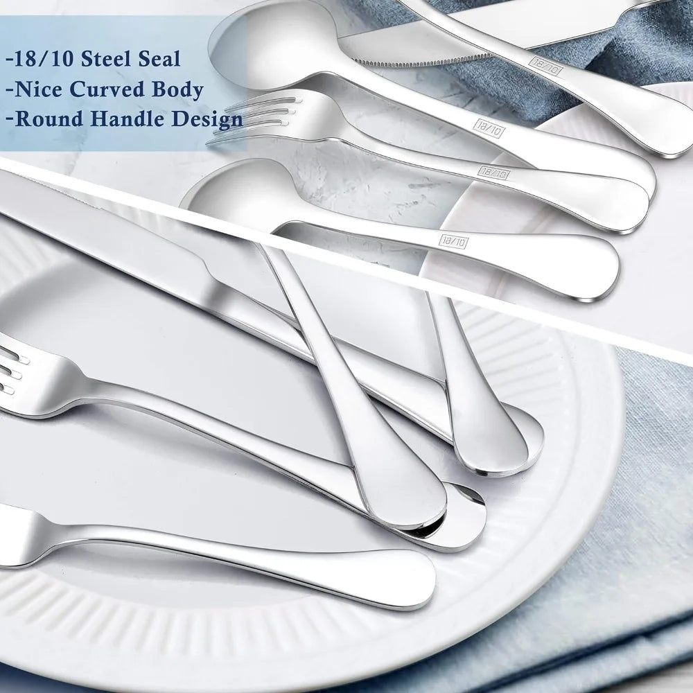 18/10 Stainless Steel Silverware Set