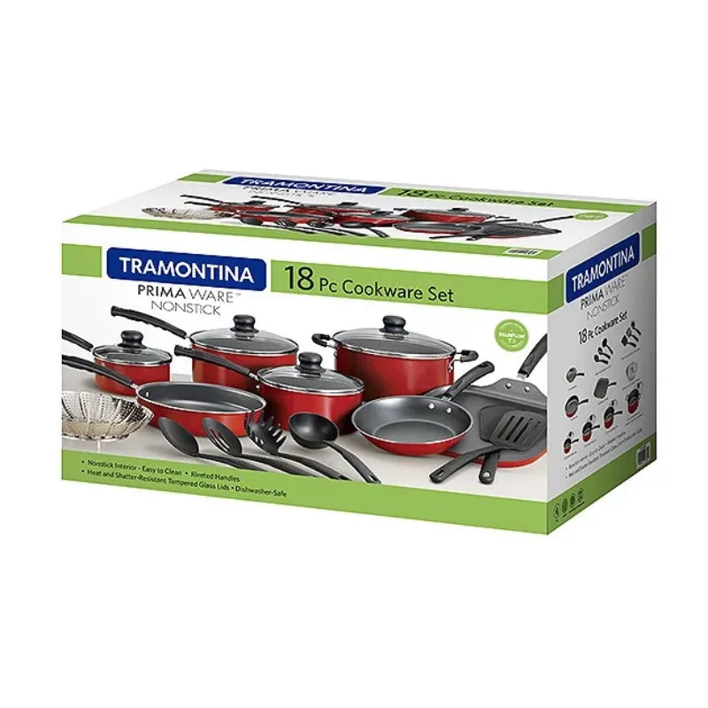 Tramontina Primaware 18 Piece Non-stick Cookware Set